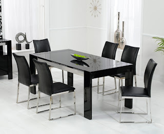 Black Dining Table