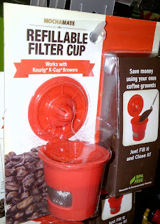 Plastic refillable filter cup