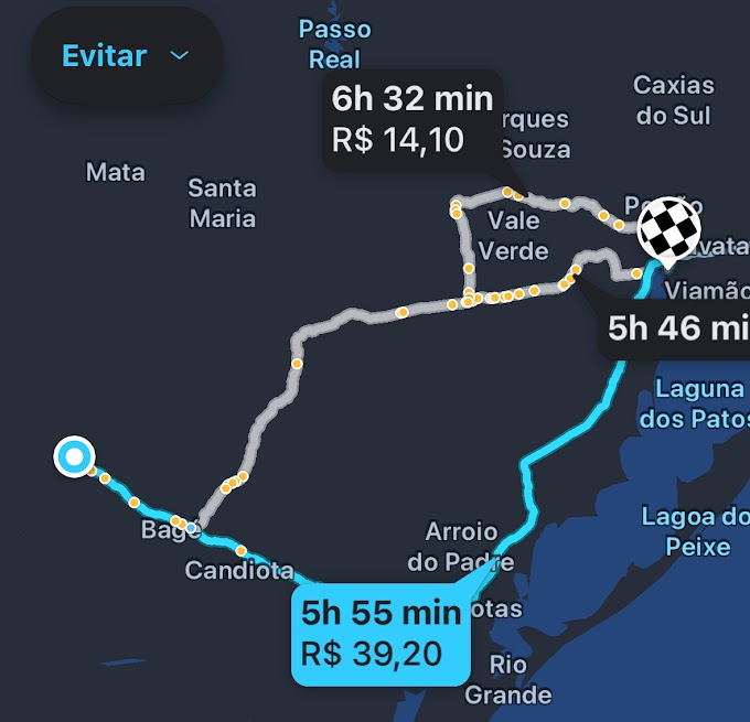 Com BR 290 bloqueada, moradores da região devem buscar rota alternativa via Pelotas para chegar a Porto Alegre 