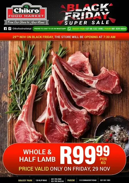 Chikro Food Market Black Friday