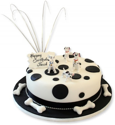 Dalmatian Dog Cakes