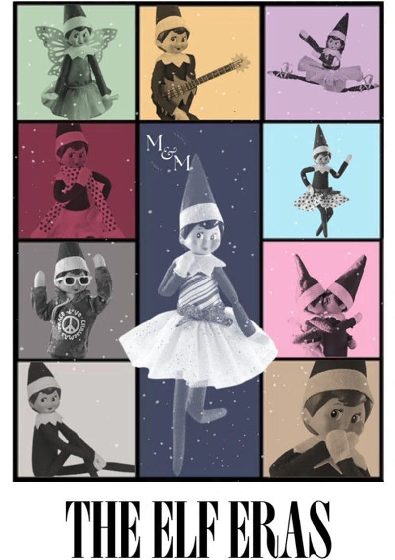 elf eras taylor swift poster.