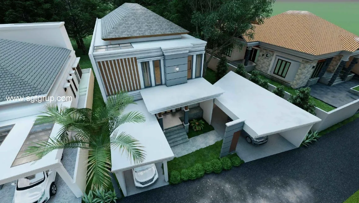 Desain Rumah Minimalis 2 Lantai  Pilihan (2)