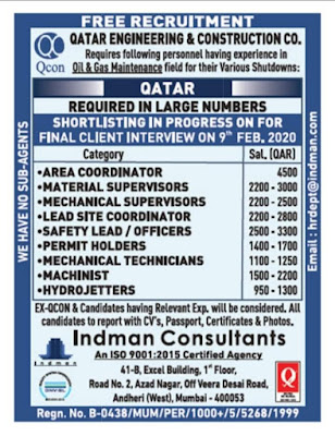 Qatar Jobs 2020