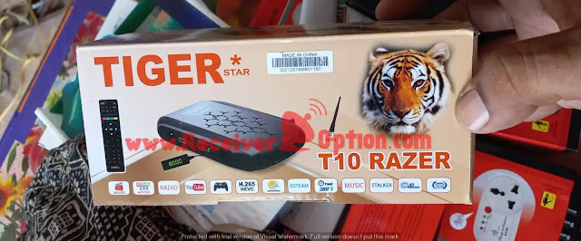 TIGER T10 RAZER HD RECEIVER NEW SOFTWARE V1.28 OCTOBER 10 2022