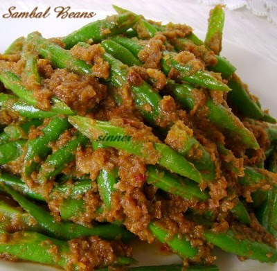 sambal french beans