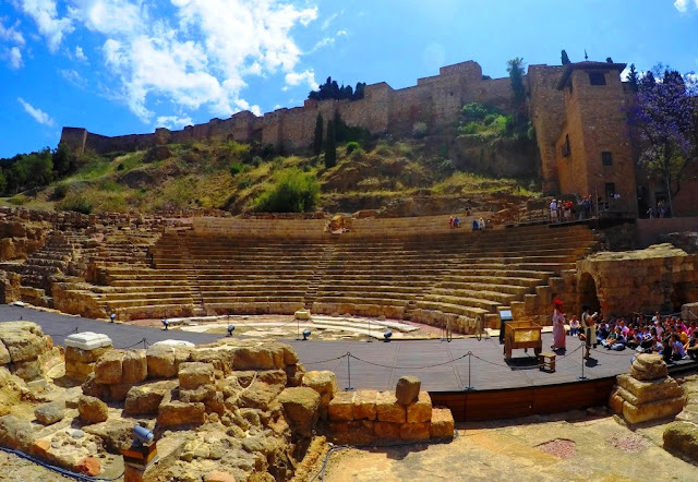 Roman Theatre of Malaga under La Alcazaba