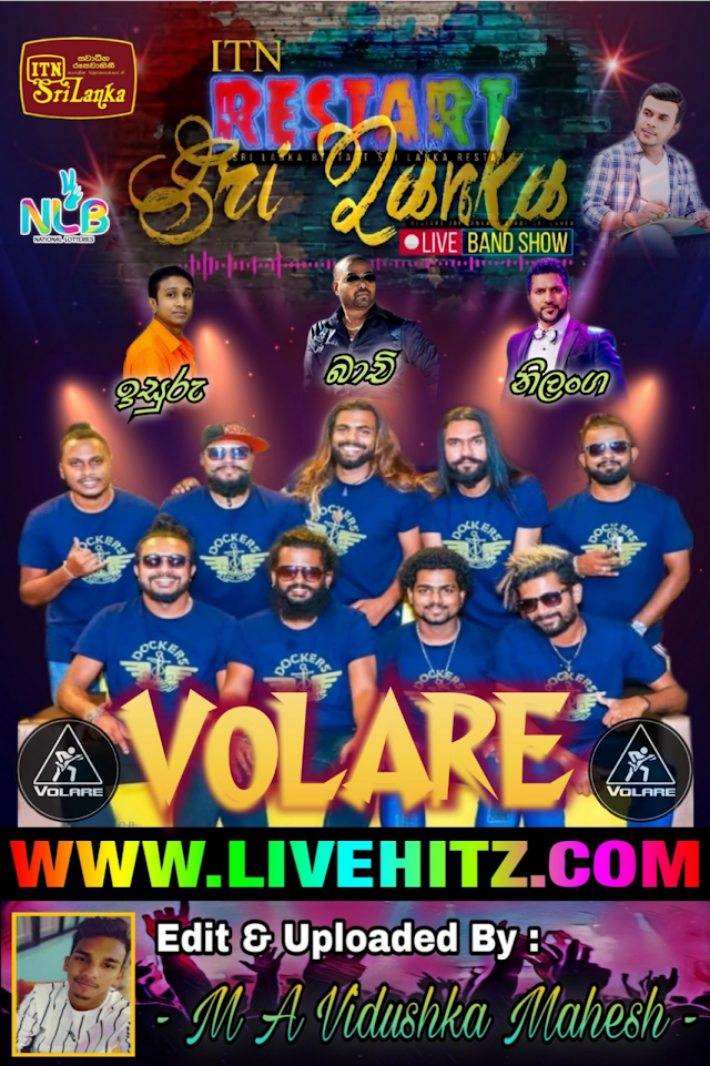 ITN RESTART SRI LANKA LIVE BAND SHOW WITH SEEDUWA VOLARE 2020