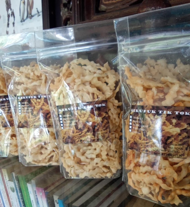 Krupuk Tiktok Bikin Penasaran Ayo Order Ada di ParangBobbo Desa Tonasa Tombolo Pao