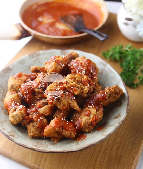 Resep Ayam Goreng Korea & Social Distancing  Just Try & Taste