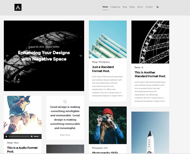 Random Arrangement Template Free Download-HTML,CSS,JS
