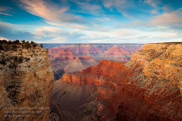 a photo of grand canyon national park at sunset by daniel south