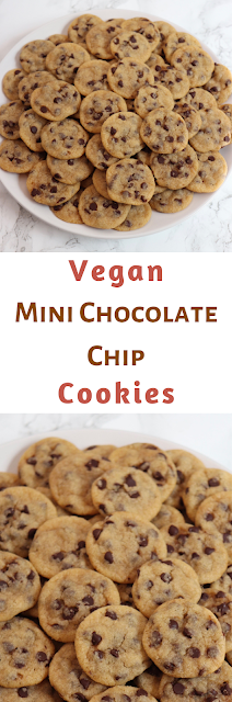 Vegan Mini Chocolate Chip Cookies