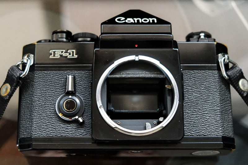 Canon F-1の使い方