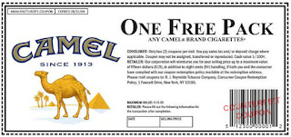 Camel Cigarettes Coupons