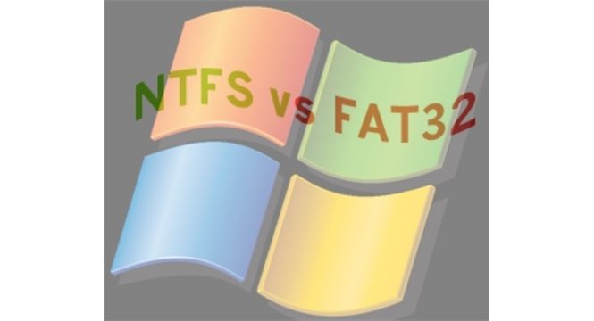 Perbedaan FAT32 dengan NTFS