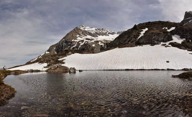 Lac de l'Agneau au pied de la Jasse