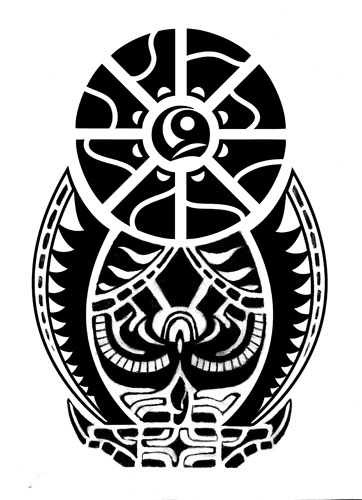 tattoo tribal art. hawaiian tribal tattoo. tribal