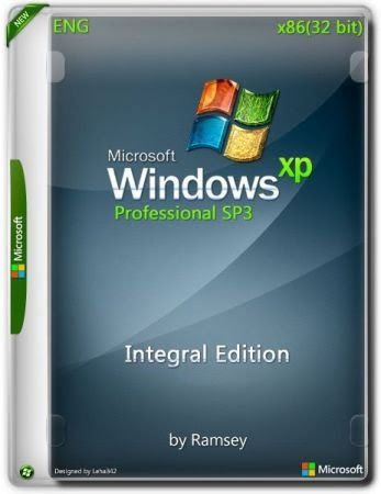 Windows XP Professional SP3 x86 Integral Edition Junio 2022 poster box cover