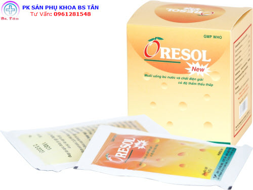 oresol cho trẻ