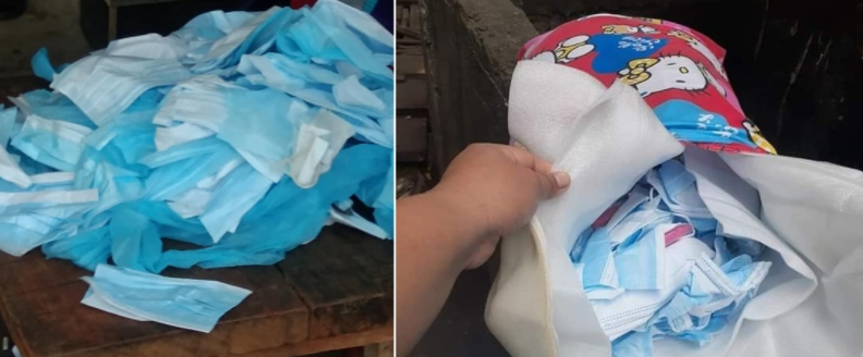 Mag-ingat: Unan na binebenta sa murang halaga, used face mask pala ang laman