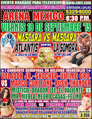 CMLL 82. Aniversario (18/09/2015)