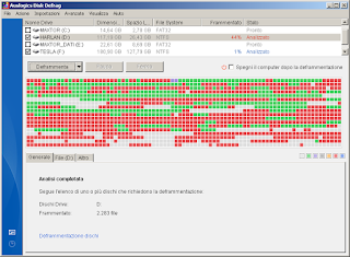 Auslogics Disk Defrag 3 immagine schermata principale