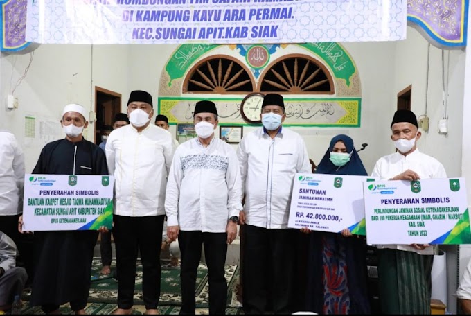 Safari Ramadan di Kabupaten Siak, Gubernur Syamsuar: Rasa Balik Kampung