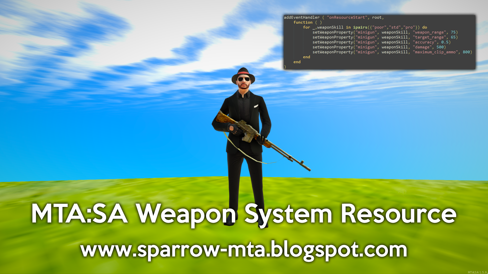 MTA:SA Weapon System Resource