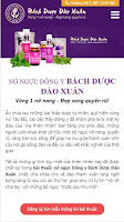 landingpage blogspot bán hàng mỹ phẩm