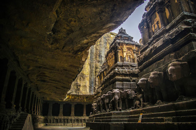 UNESCO world heritage sites ellora caves maharashtra 