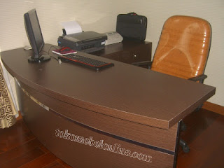 gambar Meja Kantor olympic satu set