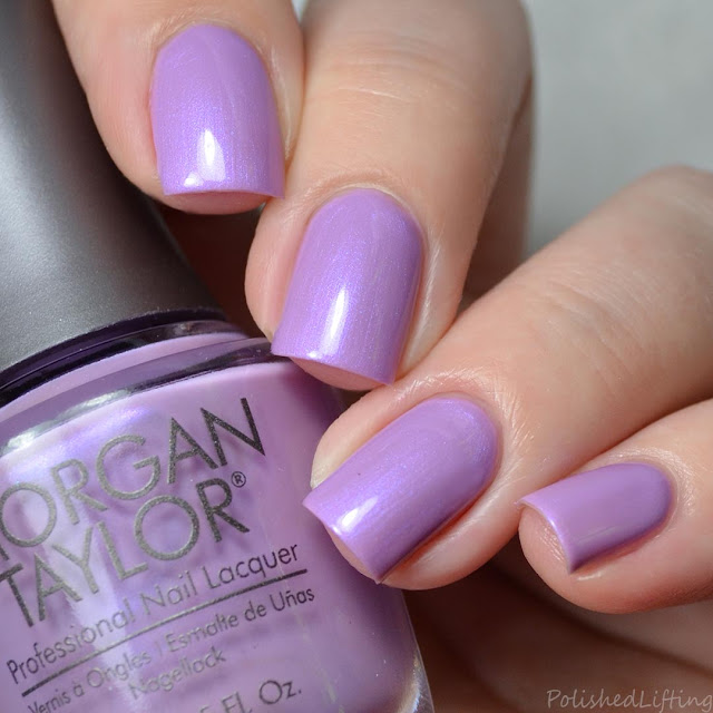 purple pearl nail polish
