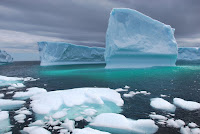 An iceberg off the coast of Newfoundland. (Credit: Wikimedia Commons) Click to Enlarge.