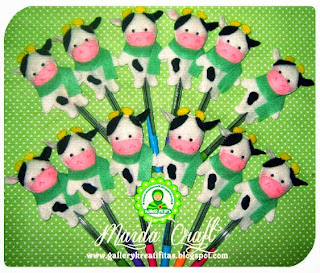 Pen Hias Boneka Sapi  Gallery Kreatifitas