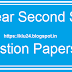 1 year 2nd sem question papers 