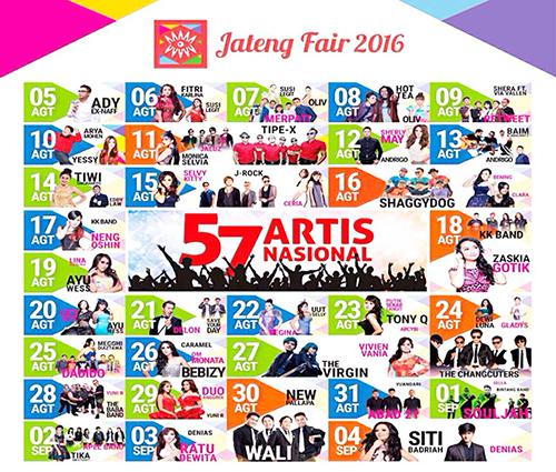 Jadwal Jateng Fair