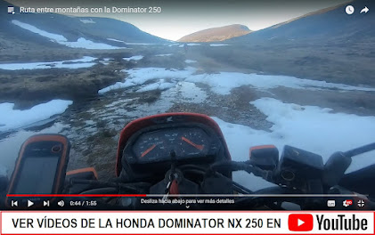 Vídeos de la Honda Dominator NX 250 en YouTube