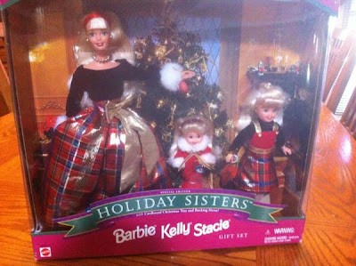 Barbie Kelly Stacie Holiday Sisters Special Edition Gift