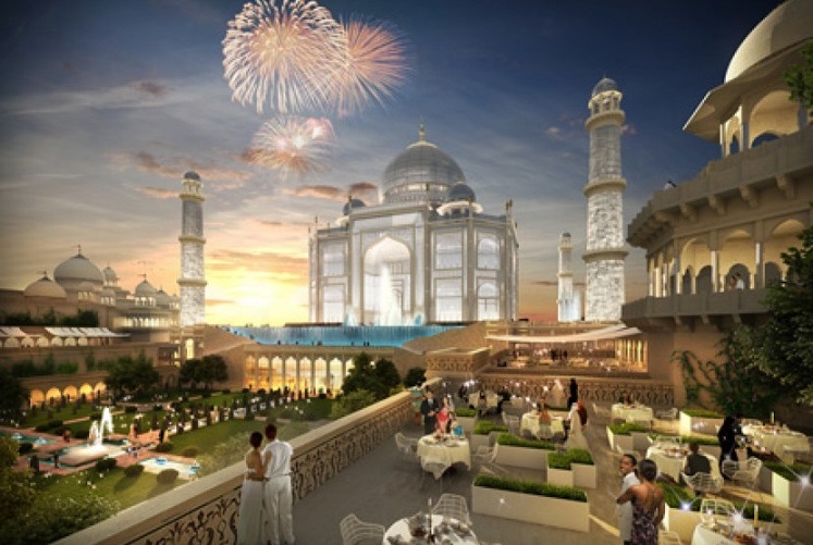 Pria Ini Membangun Replika Taj Mahal Senilai Rp1,7 Miliar