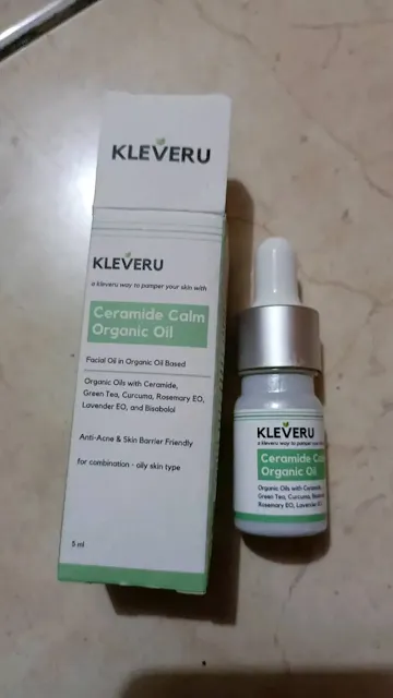 kleveru ceramide calm facial oil