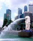 Patung Merlion Singapore