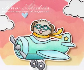 Sunny Studio Stamps: Plane Awesome Friendship Card by Karin Åkesdotter