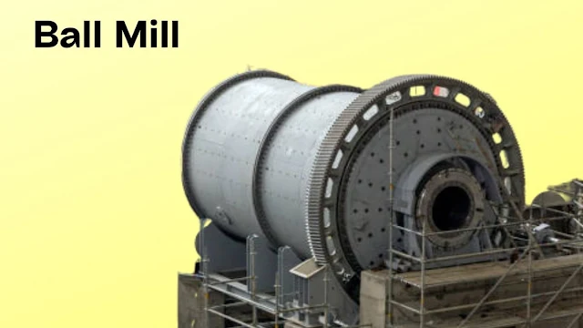 Ball Mill, Construction, Working Principle, Application, Advantages and Disadvantage