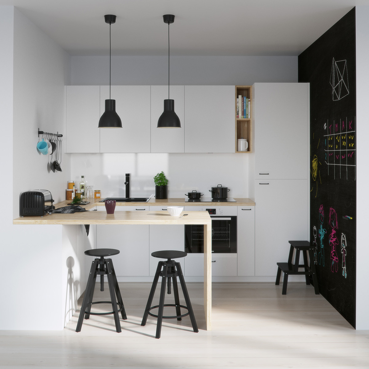40 Desain Interior Dapur Minimalis