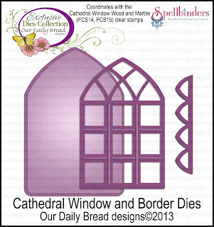 ODBD Exclusive Spellbinders Cathedral Window and Border Dies