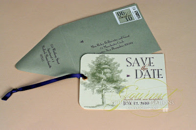 Vintage Wedding Save  Dates on Save The Dates   Gourmet Invitations