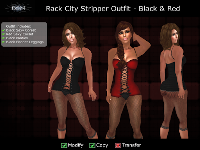 BSN Rack City Stripper Outfit