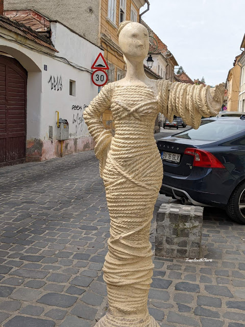 Rope Lady, Rope Street, Brașov, Brasov, Romania