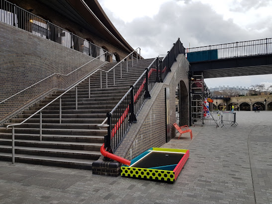 Club Golf Crazy Golf course at Coal Drops Yard in King's Cross, London